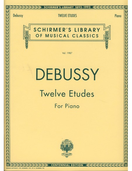 DEBUSSY C.-Complete Studies for Piano