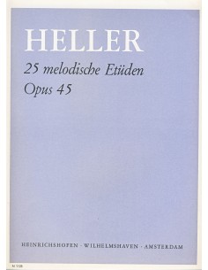 HELLER S.-Melodic Studies Op.45 for Piano