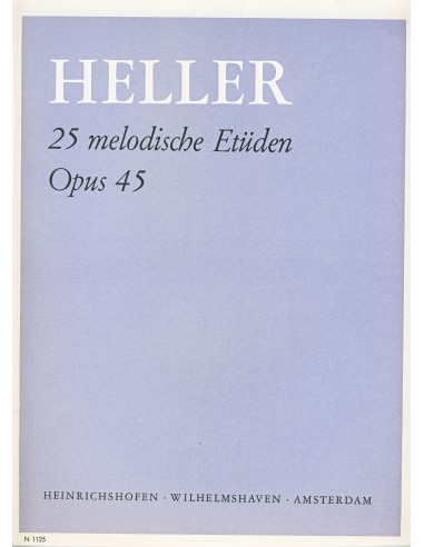 HELLER S.-Studi melodici Op.45 per pianoforte