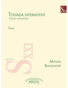BLANCAFORT M.-Mélodie de piano intermittente