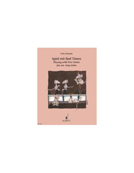 EMONTS F.-Esercizi con 5 note per pianoforte