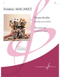 MACAREZ F.-Un Pas de Plus Vol.2: 10 Studies for Timbal