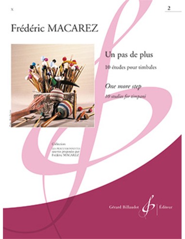 MACAREZ F.-Un Pas de Plus Vol.2: 10 Studi per Timbal