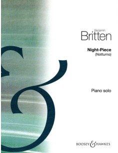 BRITTEN B.-Night Piece pour piano