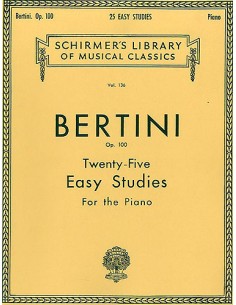 BERTINI H.-Studies Op.100 for Piano (Vogrich)