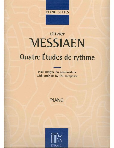 MESSIAEN O.-Rhythm Studies (4) per pianoforte
