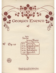 ENESCO G.-Pavane per Pianoforte
