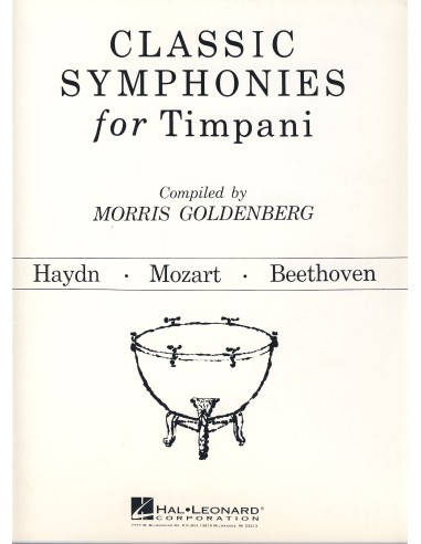 GOLDENBERG M.-Sinfonie classiche per timpani