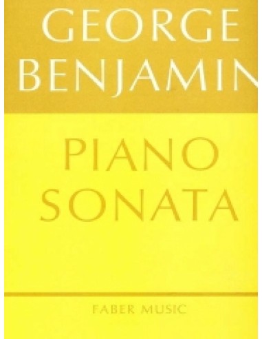 BENJAMIN G.-Sonata per pianoforte