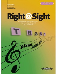 JOHNSON T.A.-Right & Sight Grade 2 (Méthode) pour piano (C. Evans)