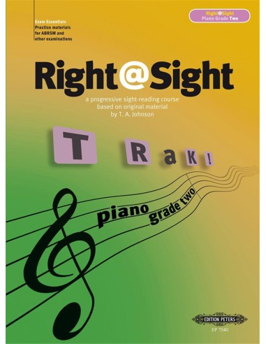 JOHNSON T.A.-Right & Sight Grade 2 (Method) for Piano (C. Evans)