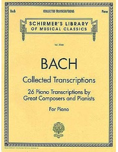 BACH J.S.-Transcriptions (Collection) for Piano