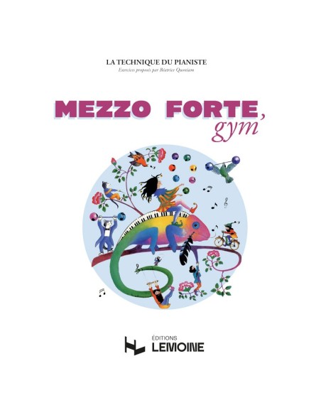 QUONIAM B.-Mezzo Forte Gym (Les Exercices Techniques) for Piano