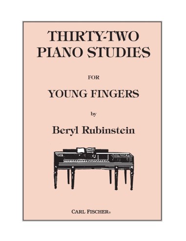 RUBINSTEIN B.-Studien für junge Finger (32) für Klavier