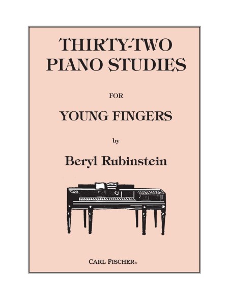 RUBINSTEIN B.-Studien für junge Finger (32) für Klavier