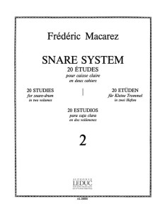 MACAREZ F.-Snare System Vol.2: 20 Studies for Box