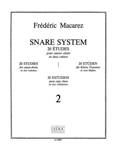 MACAREZ F.-Snare System Vol.2: 20 Studien für Box