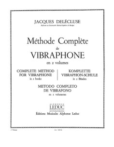 DELECLUSE J.-Methode by Vibraphone Vol.1 für Vibraphon