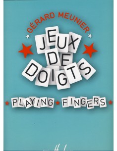 MEUNIER G.-Jeux de Doigts (Playing Fingers) para Piano