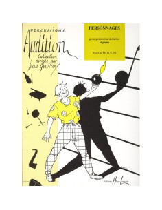 MOULIN M.-Personaggi per percussioni e pianoforte