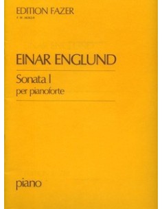ENGLUND E.-Sonata nº 1 para Piano