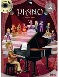 MOYA L.-Piano 2 (méthode élémentaire) pour piano (Inc.CD)