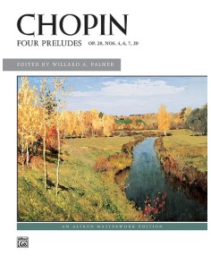 CHOPIN F.-Preludios (4) para Piano