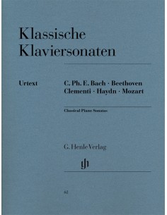 DIVERS-Sonates pour piano classiques (Urtext)