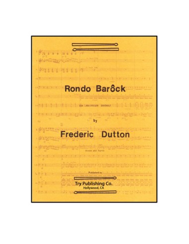 DUTTON F.-Rondo Barock für Percussion Ensemble