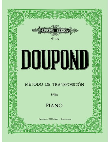 DOUPOND C.-Transposition Method for Piano (Iberian)