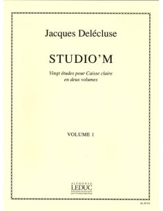 DELECLUSE J.-Studio « M » Vol.1 : 20 studios pour Box