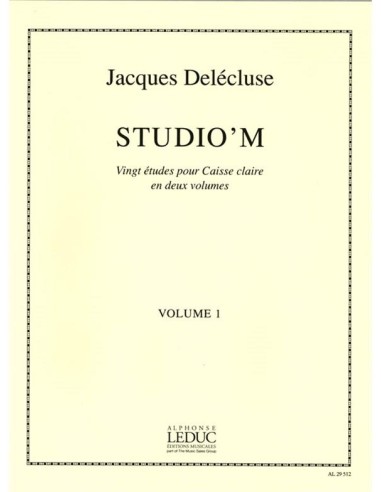 DELECLUSE J.-Studio « M » Vol.1 : 20 studios pour Box