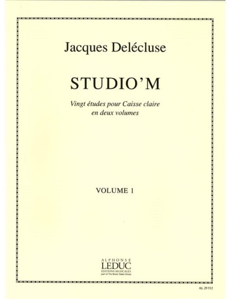 DELECLUSE J.-Studio "M" Vol.1: 20 Studios für Box