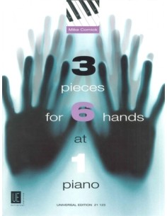 CORNICK M.-Pezzi (3) per pianoforte a 6 mani