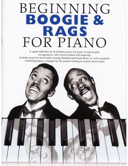 VARIOS-Beginning Boogie & Rags per pianoforte