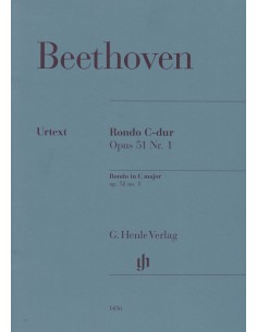 BEETHOVEN L.V.-Rondò Op.51 n. 1 in do maggiore per pianoforte (Urtext)