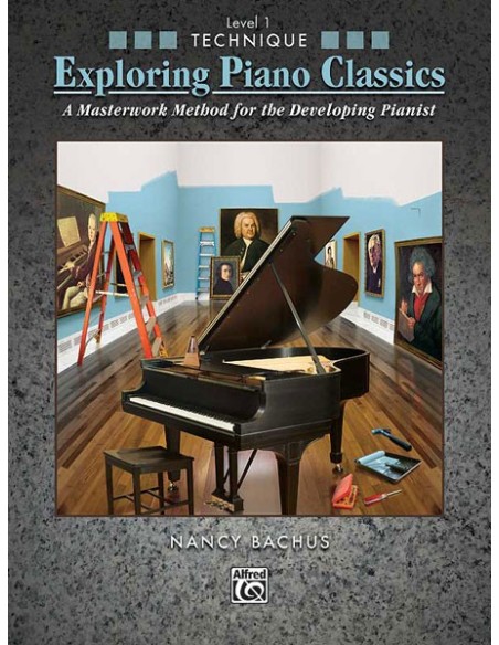 ALFRED-Exploring Piano Classics Technic Livello 1 per Pianoforte