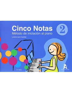 LARA L.-Five Notes Vol.2 : Méthode dinitiation au piano