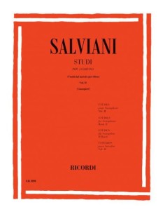 SALVIANI C.-Studi Vol.2 per Sassofono (Giampieri)