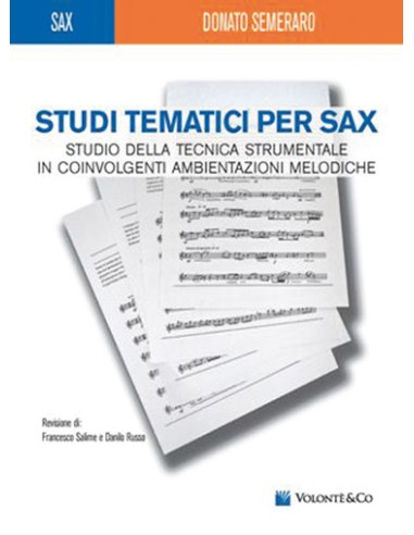 SEMERANO D.-Studi Tematici per Sassofono