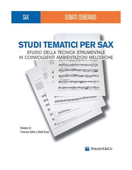 SEMERANO D.-Studi Tematici pour Saxophone
