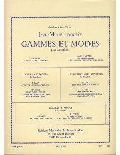 LONDEIX J.M.-Scale e modi Vol.2 per sassofono