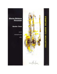 FOURNIER M.H.-Duos (4) pour 2 saxophones en mib