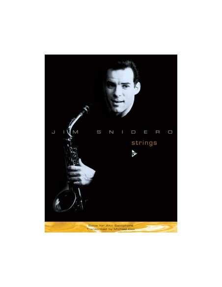 SNIDERO J.-Strings pour saxophone (Cox)