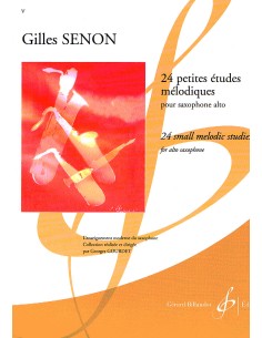 SENON G.-Small Melodic Studies (24) for Saxophone