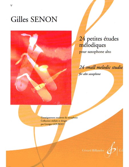 SENON G.-Small Melodic Studies (24) for Saxophone