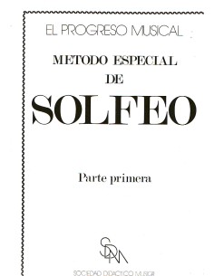MUSICAL DIDACTIC SOCIETY-Musical Progress: 1st Course (White) Special Solfeggio Method