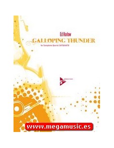 HARLOW E.-Galloping Thunder für 4 Saxophone 2