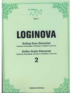 LOGINOVA L.-Solfeo Graduado Elemental/Solfeig Grau Elemental Vol.2º