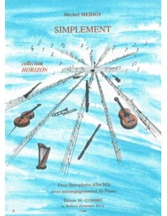 MERIOT M.-Simplement per sassofono in Mib e pianoforte